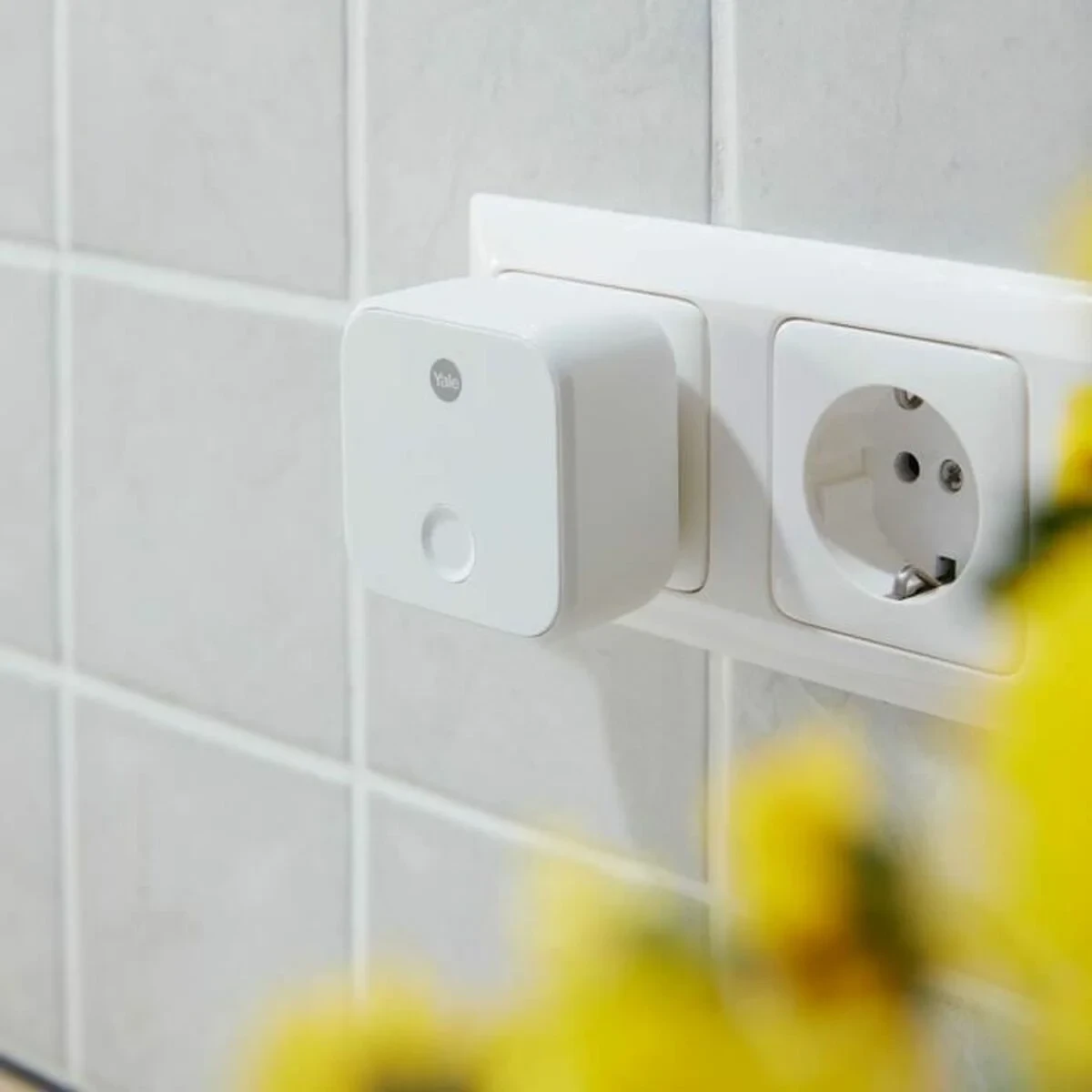 Cerradura Yale Connect WLAN-Bridge Blanco Plástico