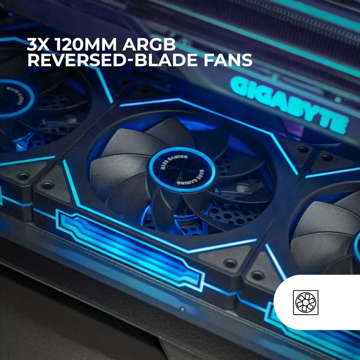 Ventilador de CPU Mars Gaming MF-LINKFINITYKIT2R