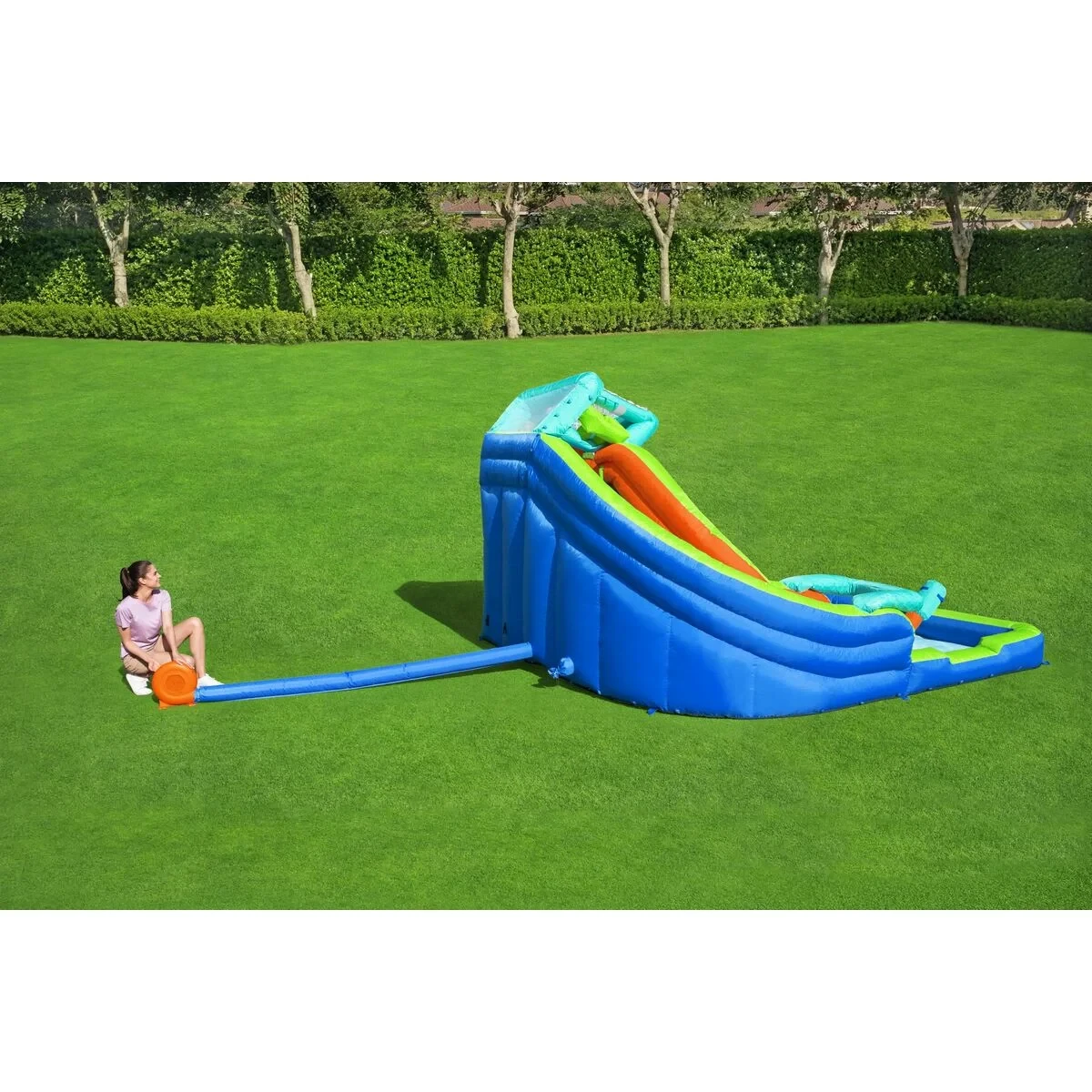 Bestway Piscina Parque Aquatico Hinchable 365x320x240 cm + 5 Años Jardin 53408