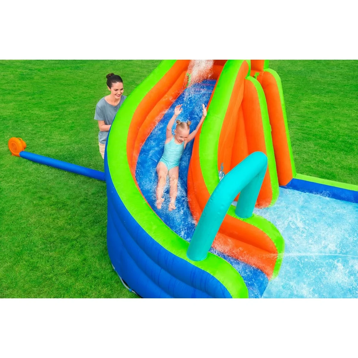 Bestway Piscina Parque Aquatico Hinchable 365x320x240 cm + 5 Años Jardin 53408