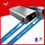 Powerbank Wonder Wonder WX20 Plateado 20000 mAh