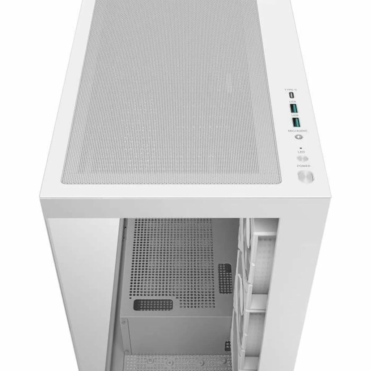 Caja Semitorre ATX DEEPCOOL R-CG580-WHADA4-G-1 Blanco