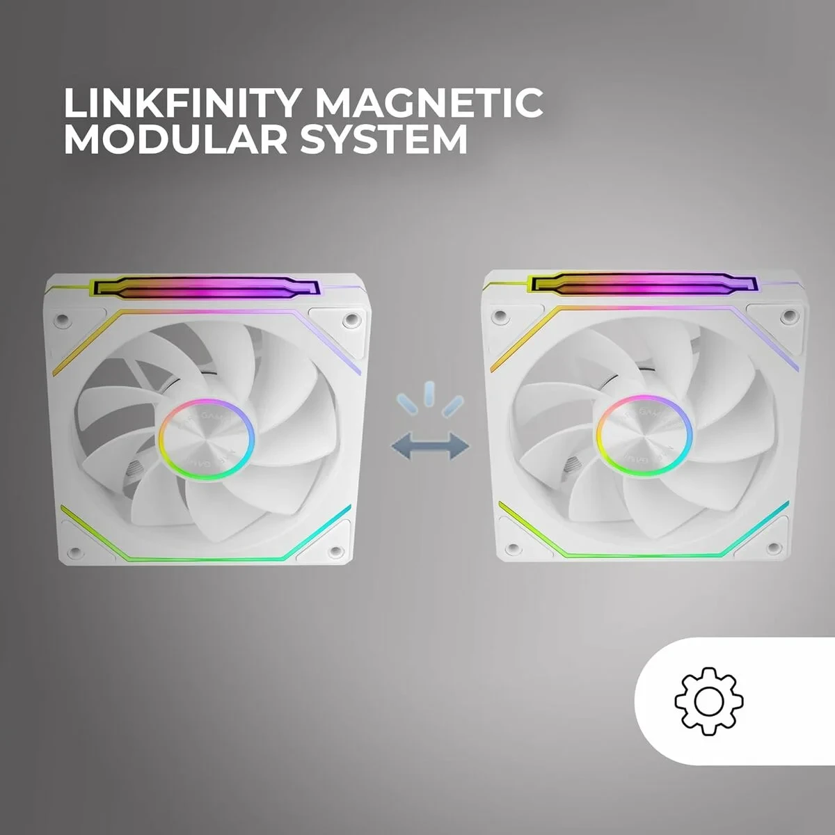 Ventilador de CPU Mars Gaming MF-LINKFINITYKIT2R