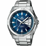 Reloj Hombre Casio EF-129D-2AVEF Plateado 45 mm Acero Inoxidable