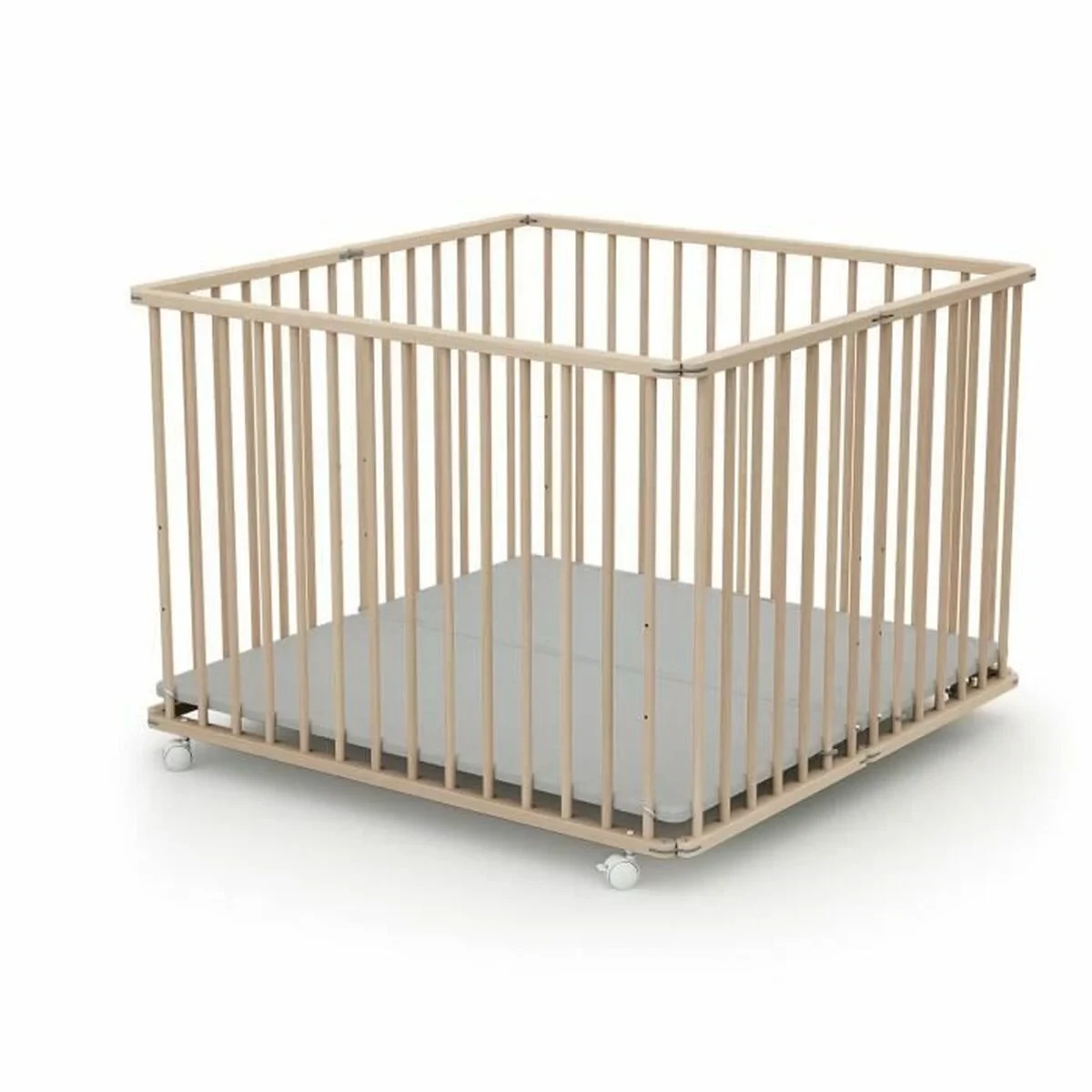 Parque de juegos WEBABY 100 x 100 cm Beige