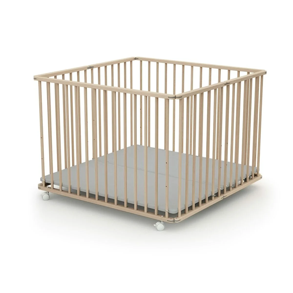Parque de juegos WEBABY 100 x 100 cm Beige