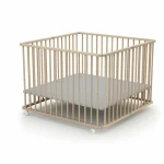 Parque de juegos WEBABY 100 x 100 cm Beige
