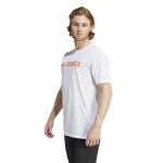 Camiseta de Manga Corta Hombre Adidas Mt Log Tech Blanco