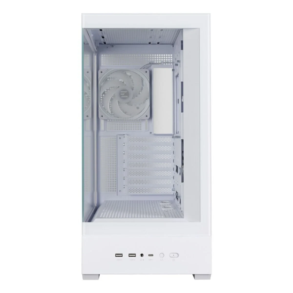 Caja Semitorre ATX Zalman P40 DS WHITE Blanco