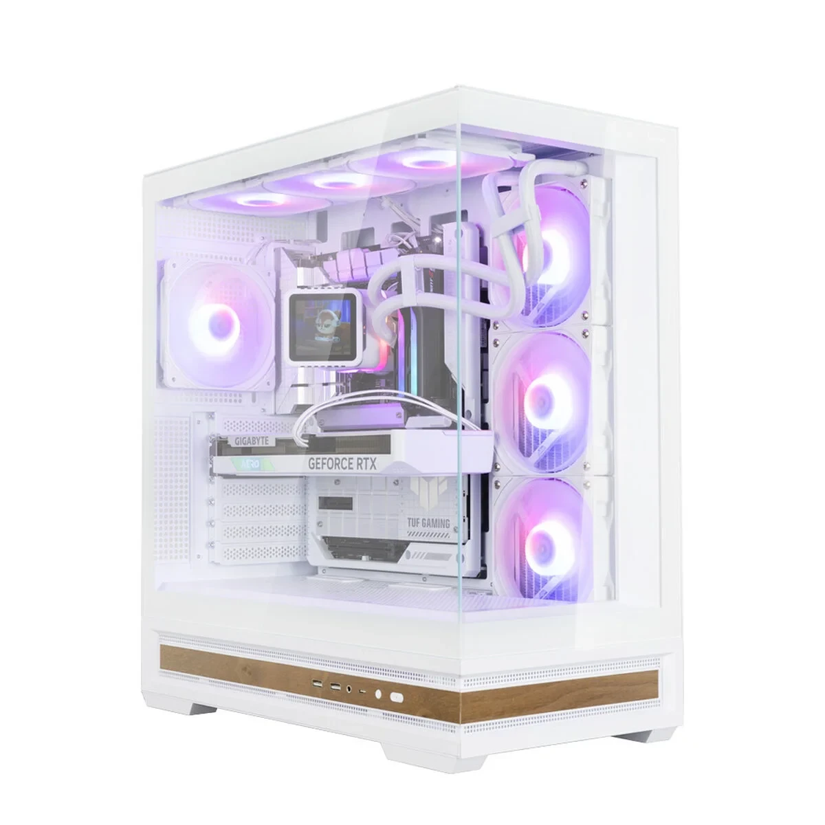 Caja Semitorre ATX Zalman P40 NAMU WHITE Blanco