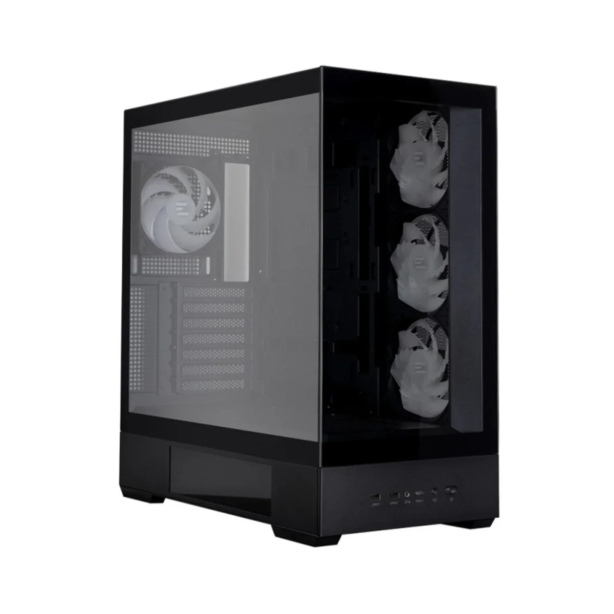 Caja Semitorre ATX Zalman P40 DS BLACK Negro