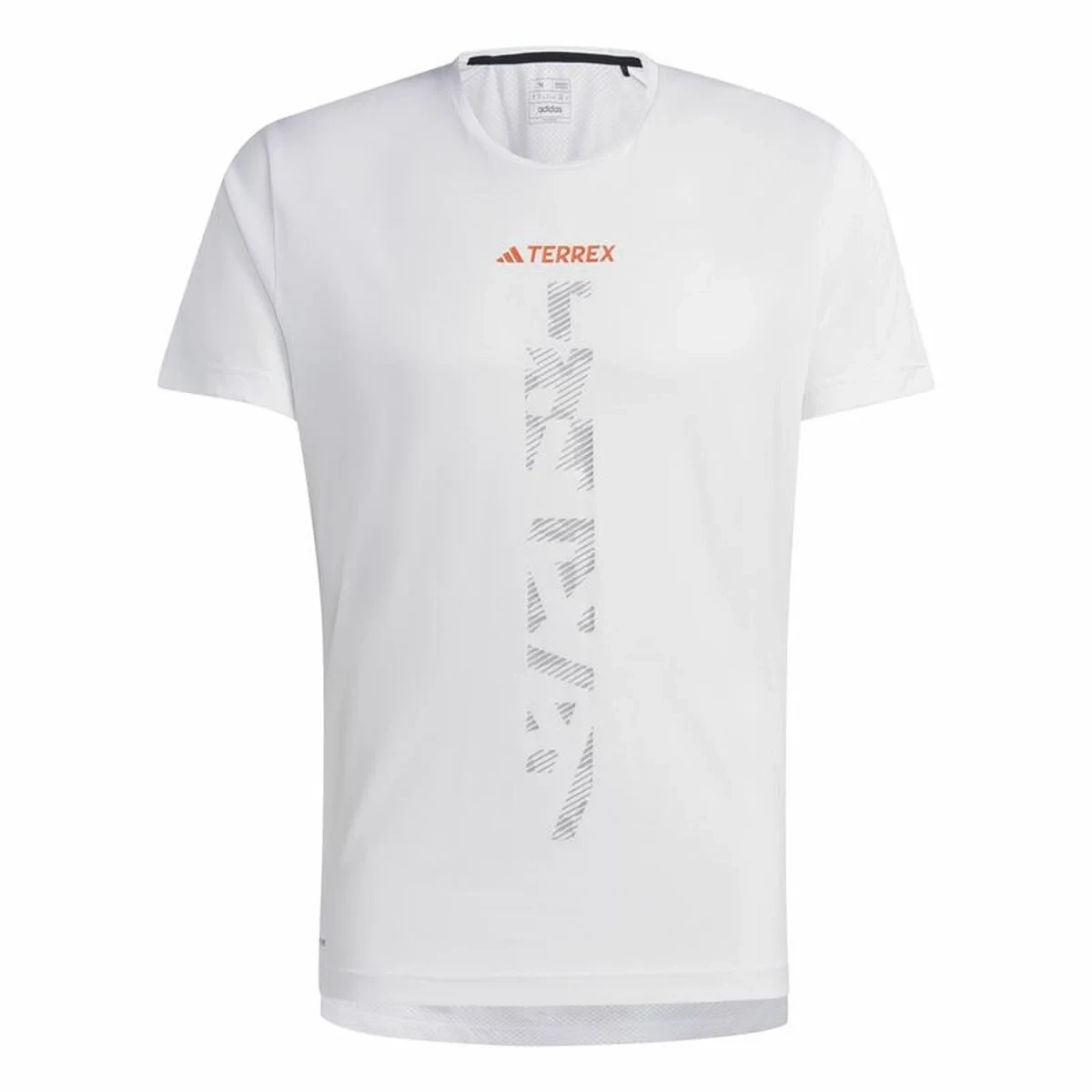 Camiseta de Manga Corta Hombre Adidas Agr Shirt Blanco