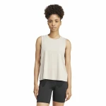 Camiseta de Tirantes Mujer Adidas Studio Beige