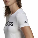 Camiseta de Manga Corta Mujer Adidas Blanco