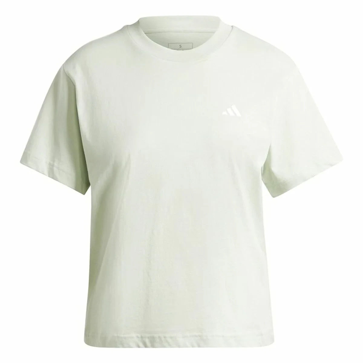 Camiseta de Manga Corta Mujer Adidas Essentials Small Logo Verde