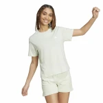 Camiseta de Manga Corta Mujer Adidas Essentials Small Logo Verde