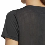Camiseta de Manga Corta Mujer Adidas Agr Shirt Negro