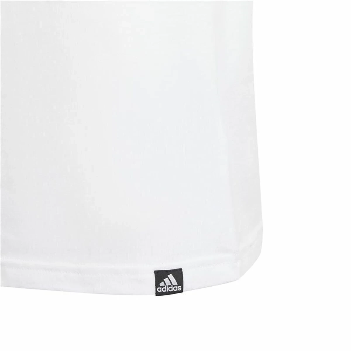 Camiseta de Manga Corta Niño Adidas B Camo Lin Blanco