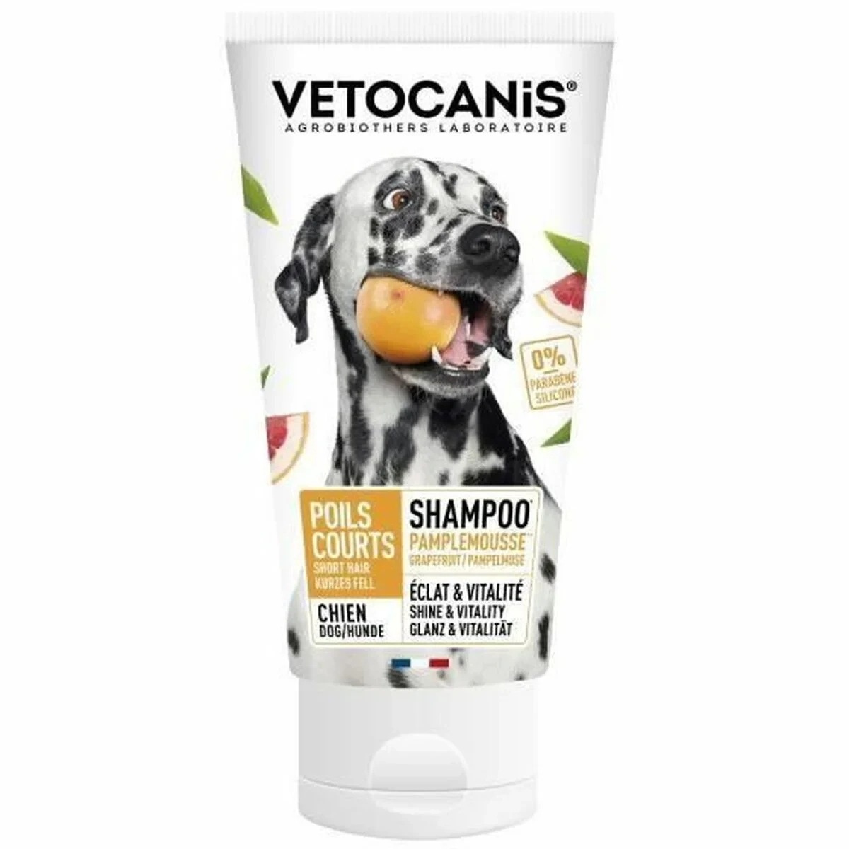 Champú para mascotas Vetocanis Cítrico 300 ml