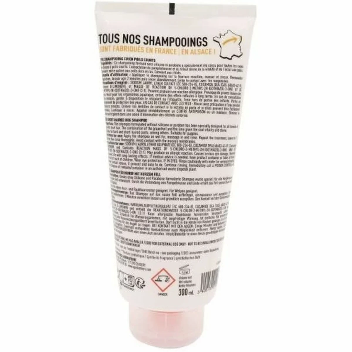 Champú para mascotas Vetocanis Cítrico 300 ml