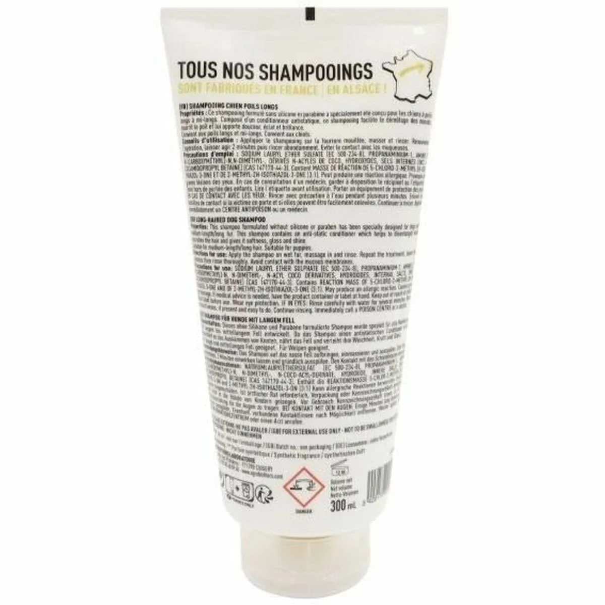 Champú para mascotas Vetocanis Espuma 300 ml