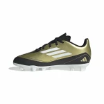 Botas de Fútbol para Niños Adidas F50 Club Messi Blanco Dorado