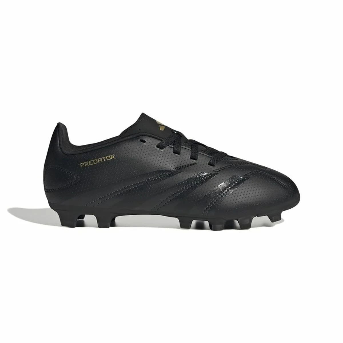 Botas de Fútbol para Niños Adidas Predator Club J Flexible Ground Negro