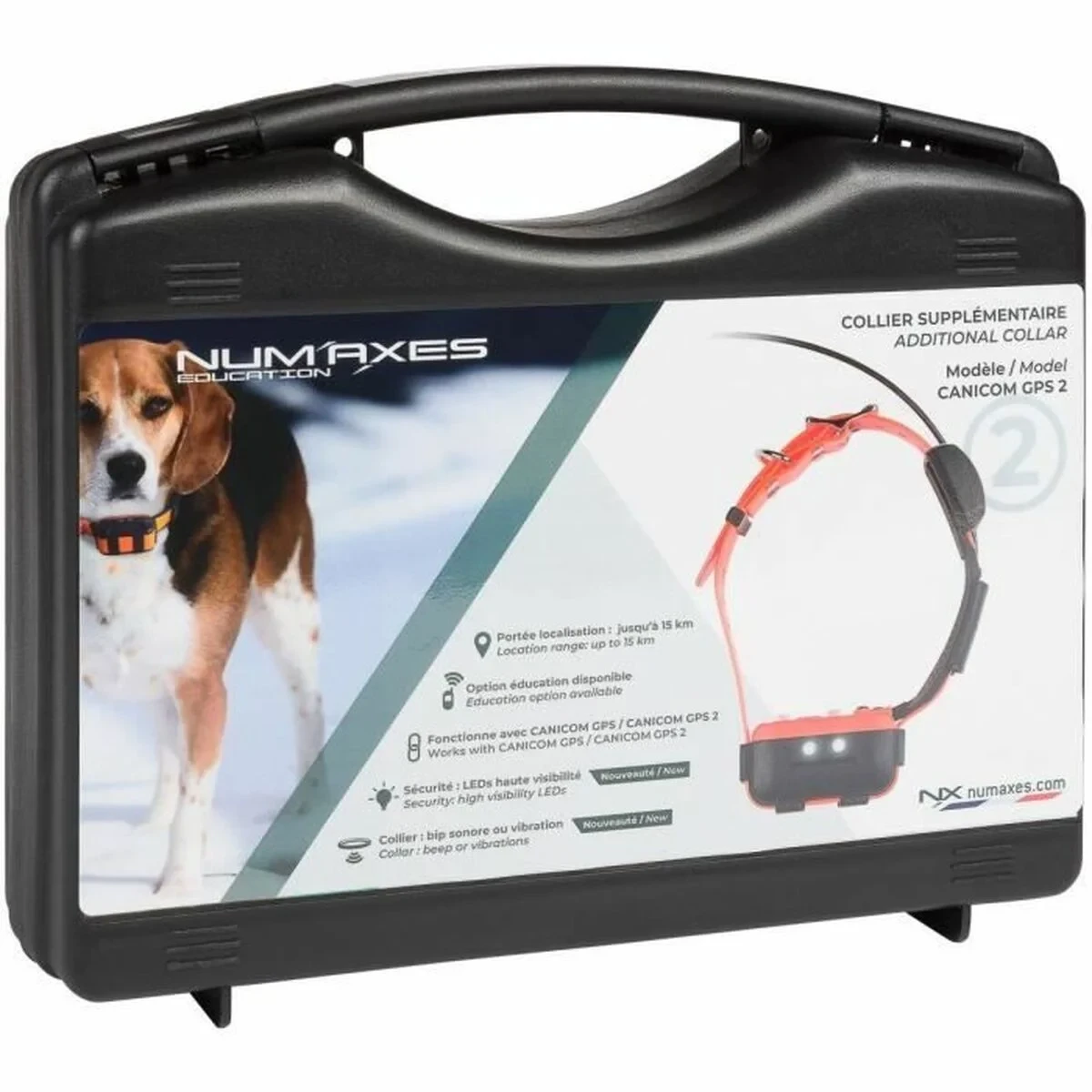 Localizador Antipérdida Num'Axes Negro