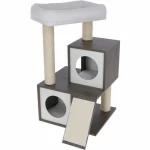 Rascador para Gatos Kerbl Gris Blanco/Negro Sisal