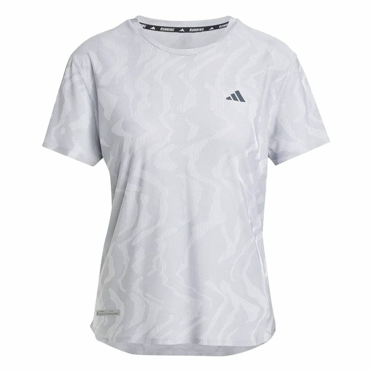 Camiseta de Manga Corta Mujer Adidas Ultimate Engineered Running Blanco