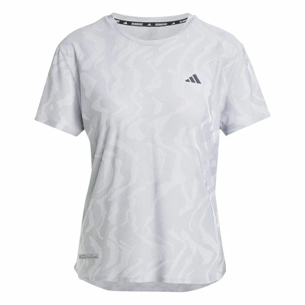 Camiseta de Manga Corta Mujer Adidas Ultimate Engineered Running Blanco