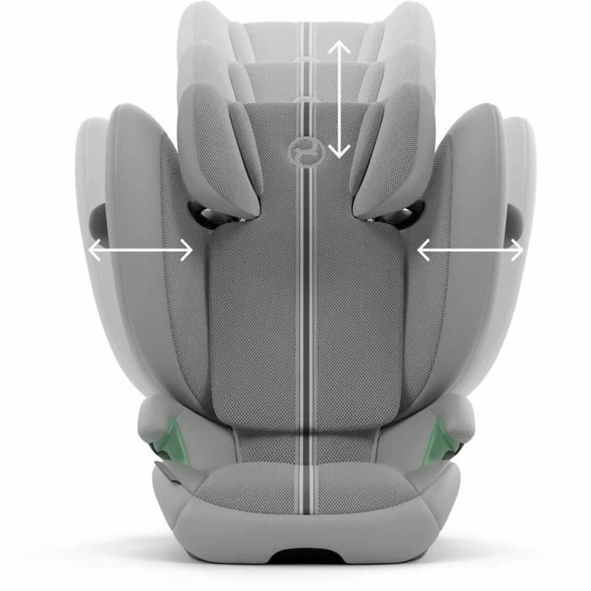 Silla para el Coche Cybex Solution G2 i-Fix Plus Gris II (15-25 kg) Infantil ECE R129/04