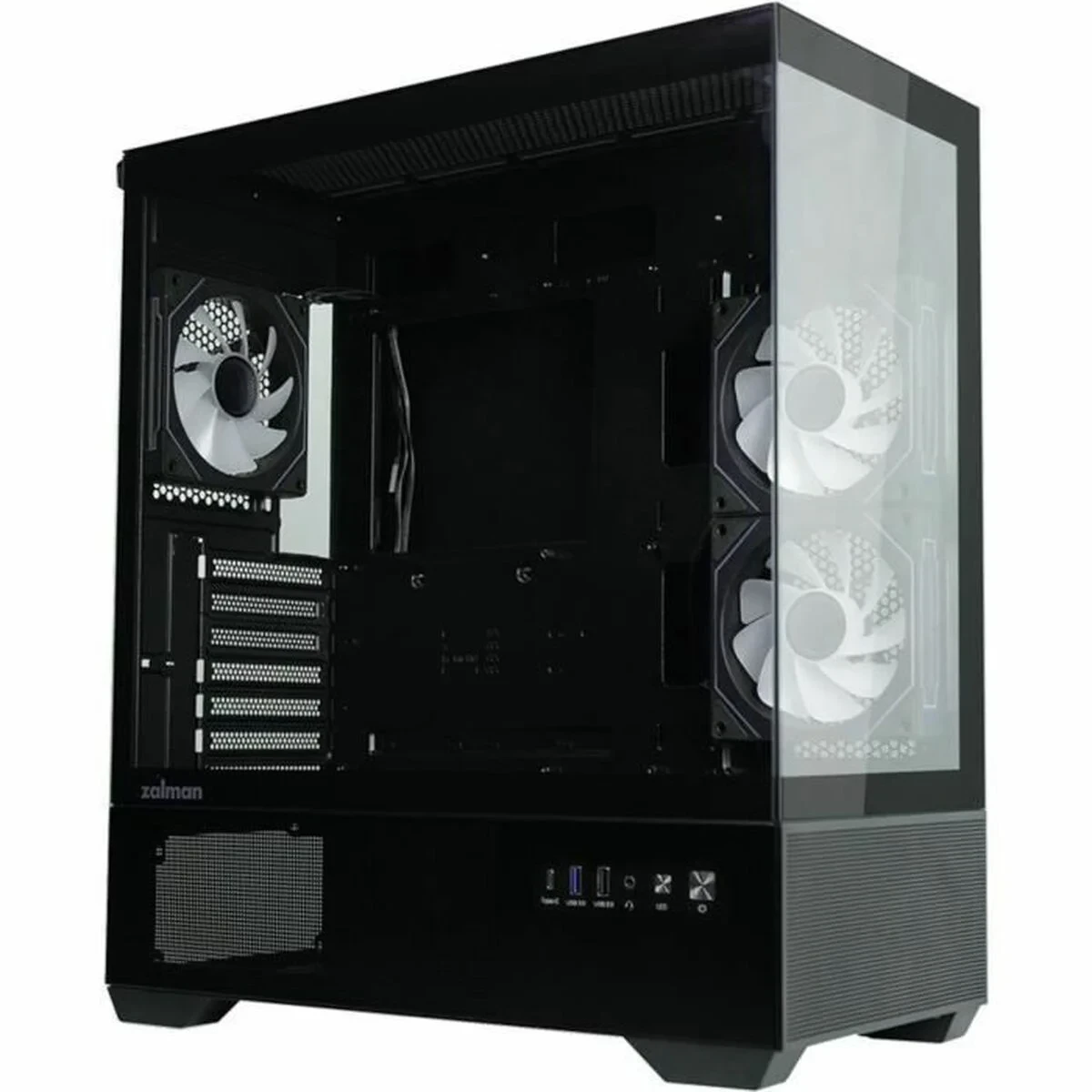 Caja Semitorre ATX Zalman CHRONIX Negro
