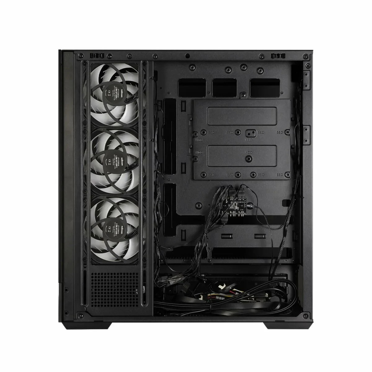 Caja Semitorre ATX Zalman P40 DS Negro