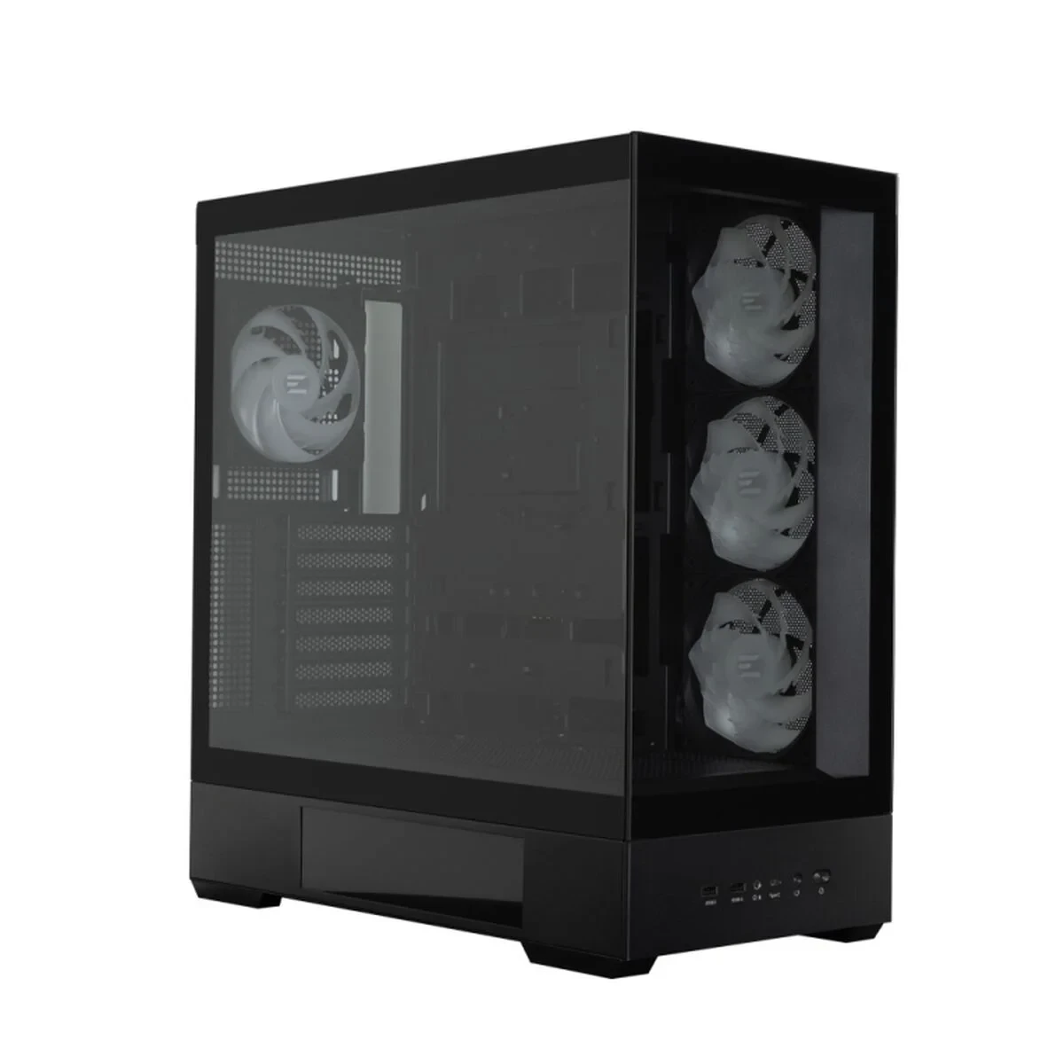 Caja Semitorre ATX Zalman P40 DS Negro