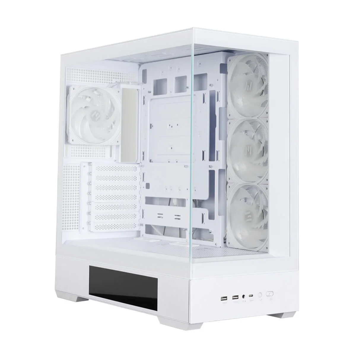 Caja Semitorre ATX Zalman P40 DS Blanco