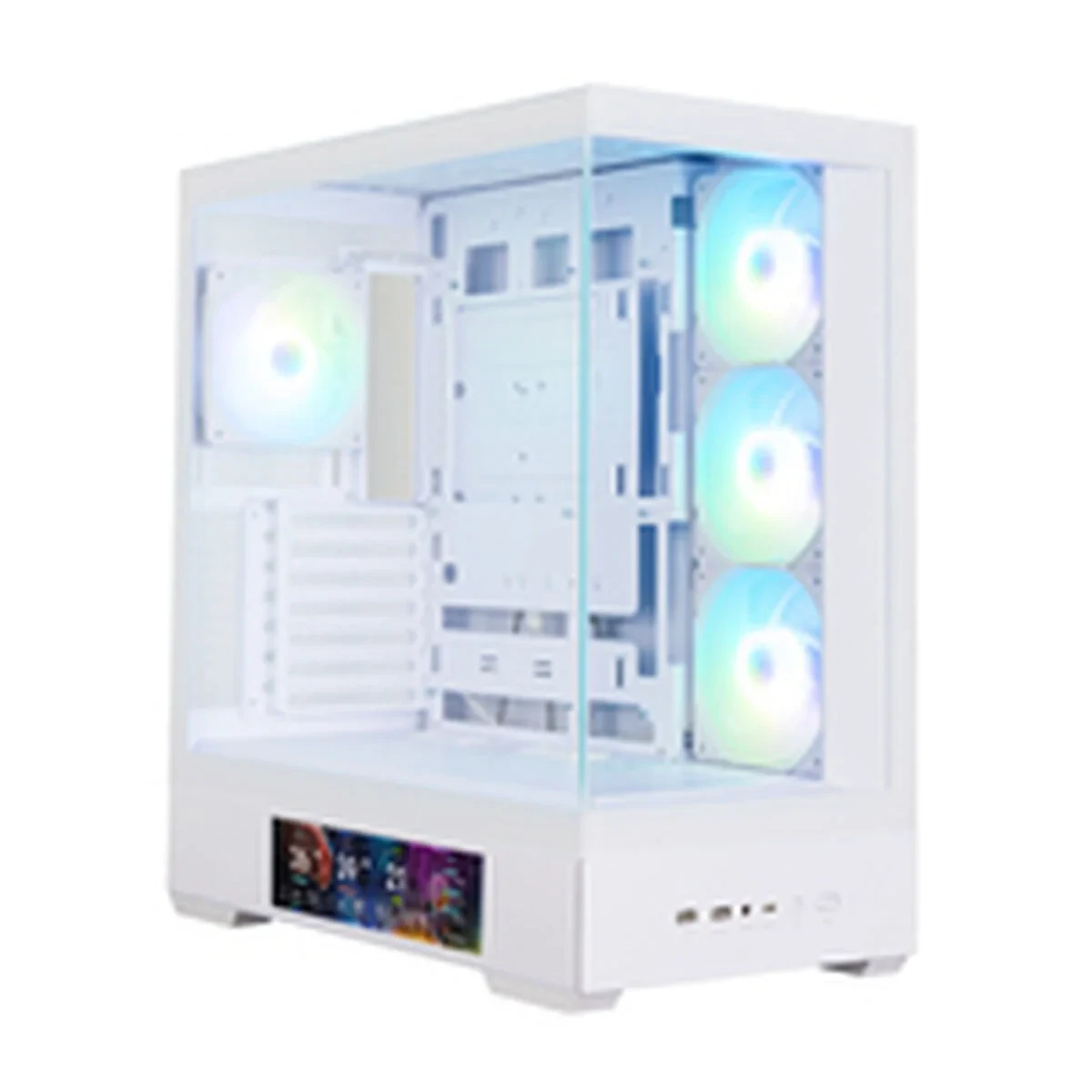 Caja Semitorre ATX Zalman P40 DS Blanco