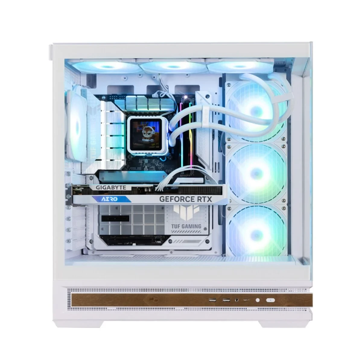 Caja Semitorre ATX Zalman P40 NAMU Blanco