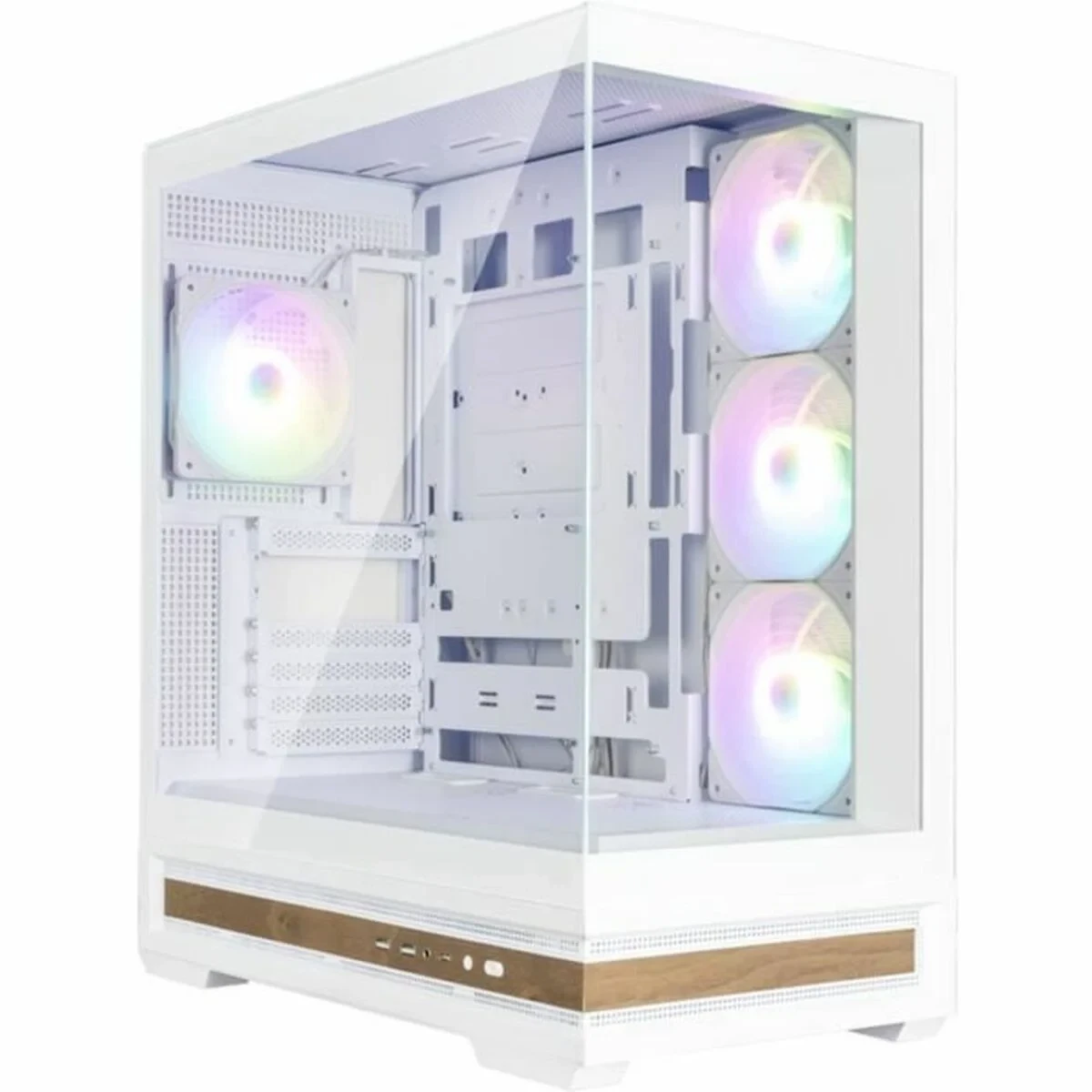 Caja Semitorre ATX Zalman P40 NAMU Blanco