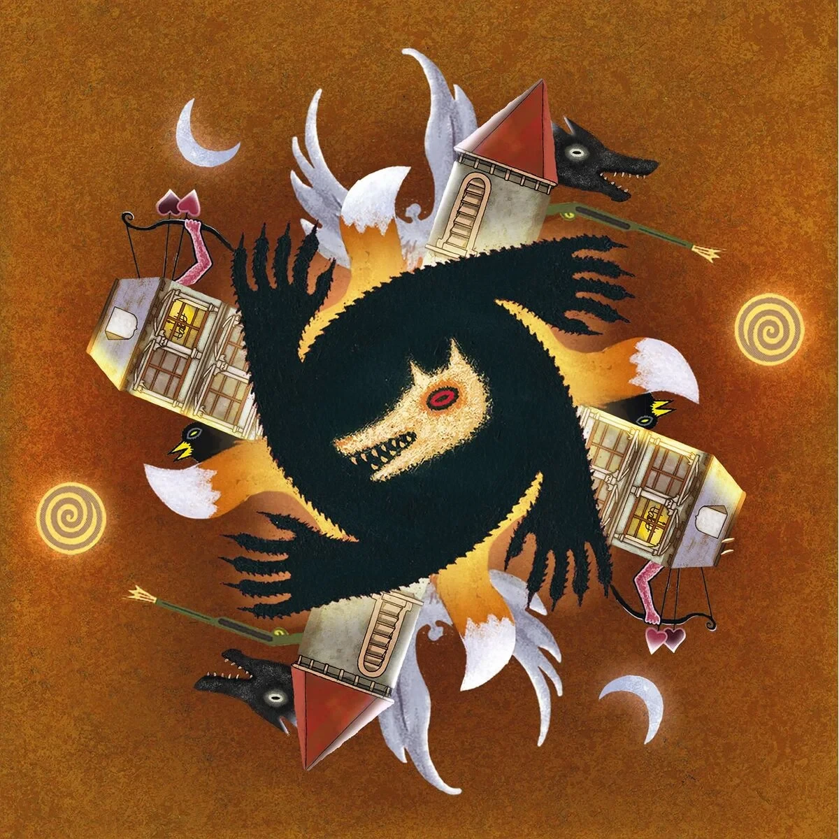 Juego de Mesa Asmodee Les Loups-garous De Thiercelieux - The Pact: The Integral