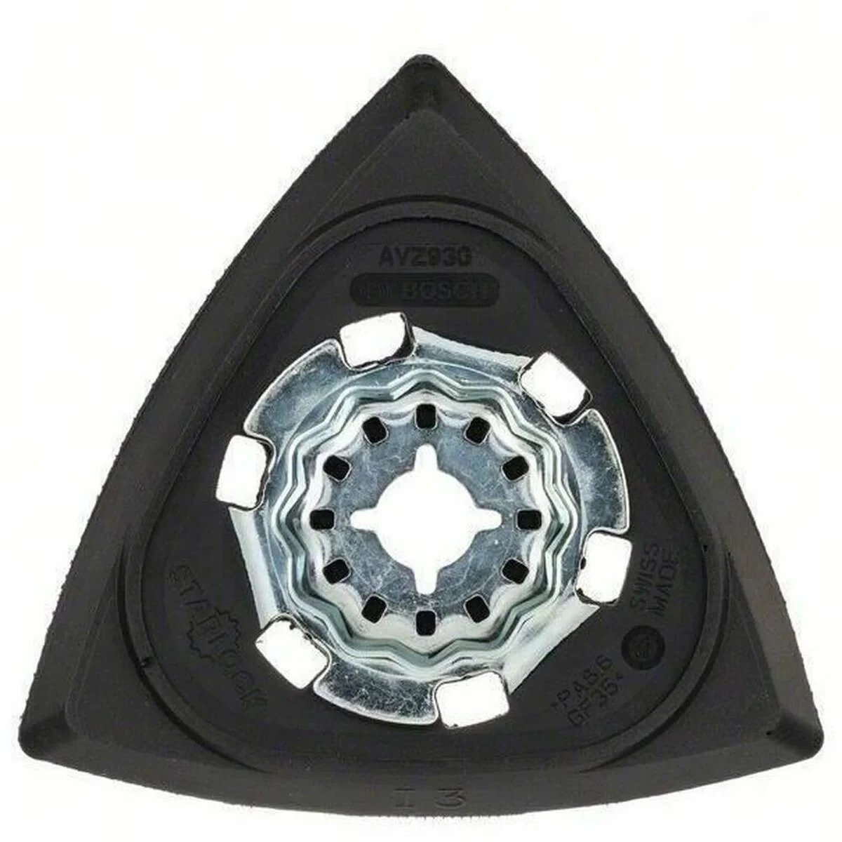 Placa de lijar BOSCH Delta Starlock AVZ 93 G Triangular 93 mm