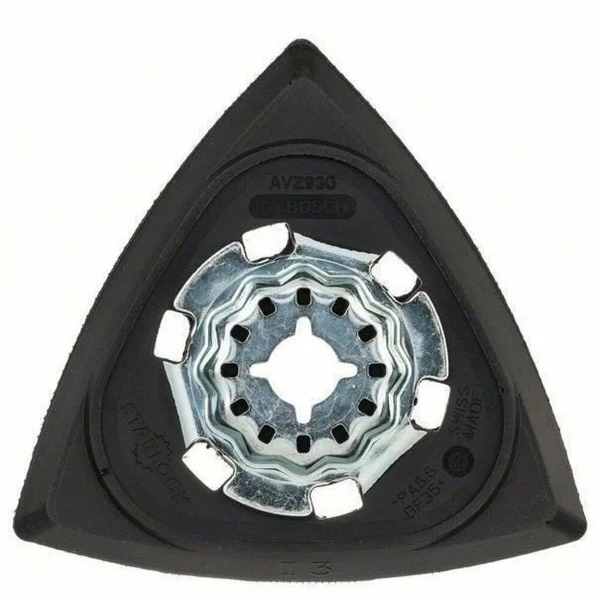 Placa de lijar BOSCH Delta Starlock AVZ 93 G Triangular 93 mm