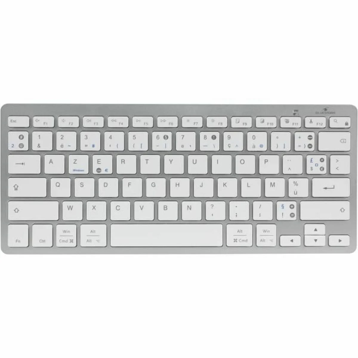 Teclado Bluetooth Bluestork KB-MINI-PC-MAC/FR Azerty Francés Blanco
