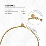 Colgante Hombre Radiant RH000273 Dorado