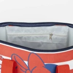 Bolsa de Playa Minnie Mouse Blanco Rojo 47 x 33 x 15 cm