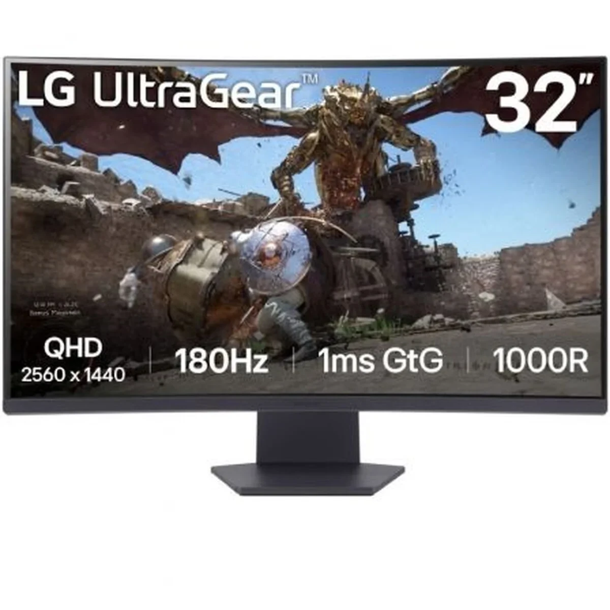 Monitor Gaming LG 32GS60QC-B Quad HD 32"