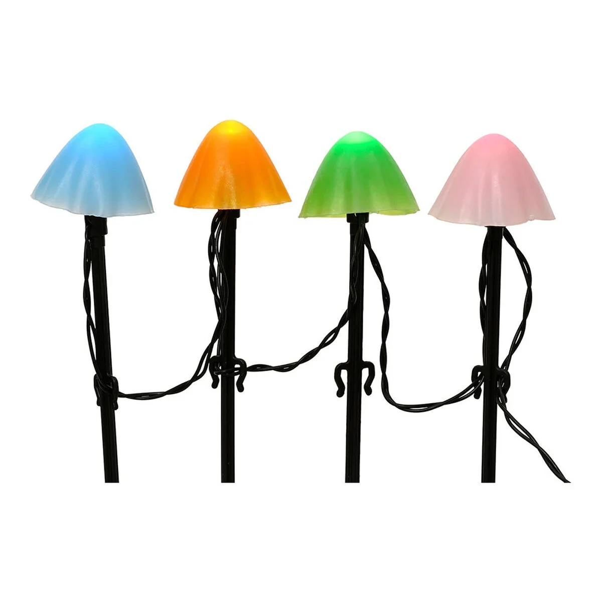 Luz decorativa para plantas Lumineo 491763 Multicolor Mini Seta (20 Unidades)