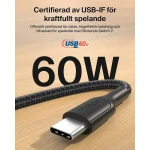 Cable USB Belkin ENA008HQ2MBK Negro 2 m