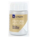 Pintura La Pajarita Plateado 35 ml (6 Unidades)