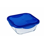 Set de Fiambreras Pyrex Cook & Go Azul Transparente